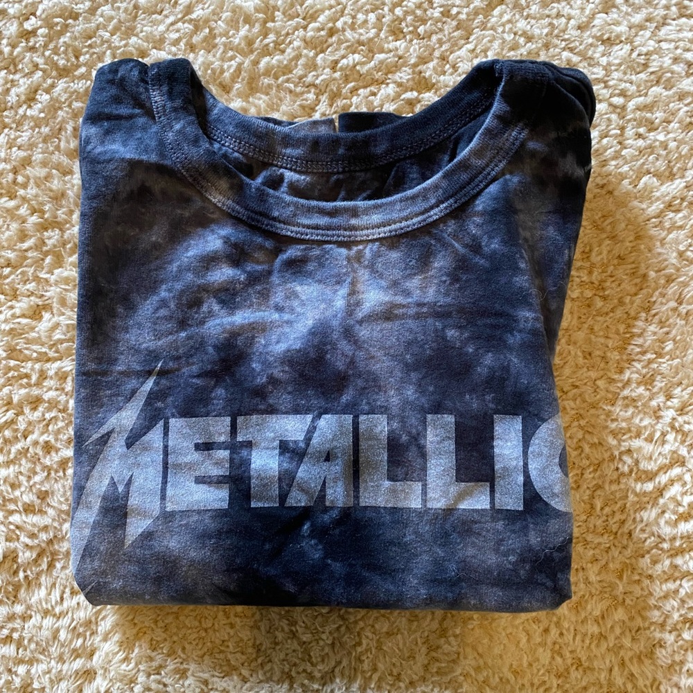 Metallica Cropped Tee